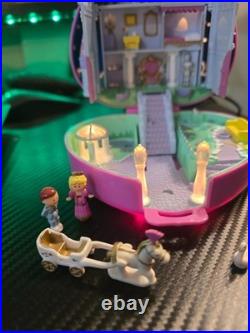 Complete Vintage Polly Pocket 1992 Working Starlight Castle Beautiful Cond