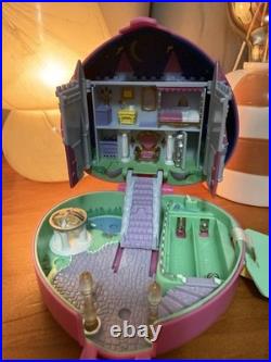 Complete Vintage Polly Pocket 1992 Working Starlight Castle Beautiful Cond