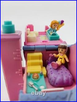 Complete Vintage Polly Pocket Polleyville Light Up Bay Window1993 Bluebird Toys