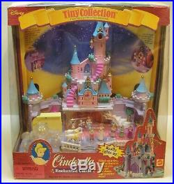 Disney 1995 Bluebird Polly Pocket Cinderella Enchanted Castle NEW Sealed VGC