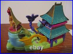 Disney 1997 Polly Pocket Mulan's Brave Journey Pagoda Playset COMPLETE W Figures