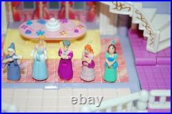 Disney Cinderella Enchanted Castle Bluebird Polly Pocket 1995 8 Dolls Lights Up Disney Cinderella Enchanted Castle Bluebird Polly Pocket 1995 8 Dolls Lights Up