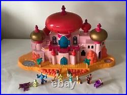 Disney Polly Pocket Aladdin Jasmines Palace with 9 Figures