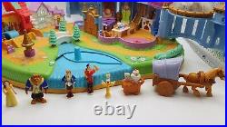 Disney Polly Pocket Beauty and the Beast Magical Castle 1997 100% Complete