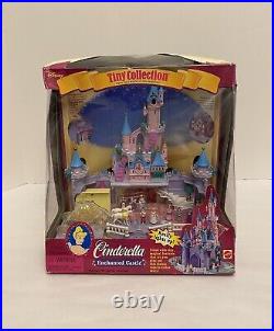 Disney Polly Pocket Tiny Collection Cinderella Light Up Enchanted Castle Rare