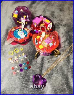 EUC 100% Complete Vintage Polly Pocket Jewel Magic Ball 1996