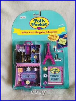 EUC 100% Complete Vintage Polly Pocket Polly in Paris 1996