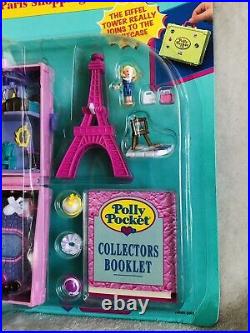 EUC 100% Complete Vintage Polly Pocket Polly in Paris 1996