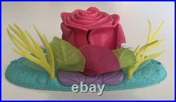 EUC 100% Complete Vintage Polly Pocket Rose Hideaway 1997