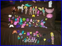Fashion Polly Pocket Super Stylin Bedroom Dolls Pets Clothing Accessories lot