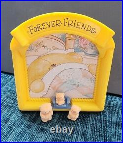 Forever Friends PictureFrame Bedtime Playset 1995 Bluebird Polly Pocket COMPLETE