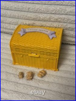 Forever friends polly pocket set Bluebird 1995 with 3 bears