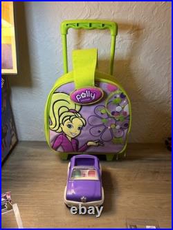 Giant Vintage Polly Pocket Collection Lot With Figures/Vehicles & Clothes