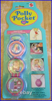 HTF POLLY POCKET Vintage Health Club Locket New In Package Free Shipping