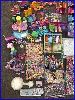 HUGE LOT! 1,000+ Vtg 2000's Polly Pocket Dolls, Clothes, Cars, Play Sets & More