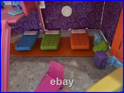 HUGE LOT Vintage Polly Pocket So Hip Cruise Ship Dolls House Accessories Lila