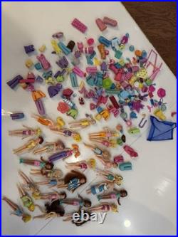 HUGE LOT Vintage Polly Pocket So Hip Cruise Ship Dolls House Accessories Lila