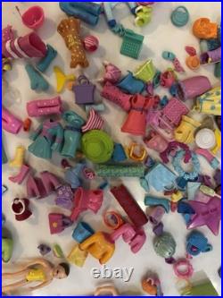 HUGE LOT Vintage Polly Pocket So Hip Cruise Ship Dolls House Accessories Lila