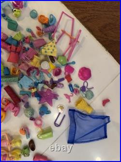 HUGE LOT Vintage Polly Pocket So Hip Cruise Ship Dolls House Accessories Lila
