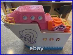 HUGE LOT Vintage Polly Pocket So Hip Cruise Ship Dolls House Accessories Lila