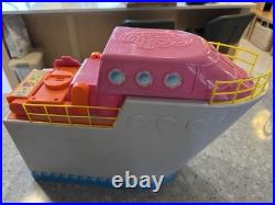 HUGE LOT Vintage Polly Pocket So Hip Cruise Ship Dolls House Accessories Lila