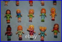 HUGE Lot Vintage Polly Pocket Figures Animals & Accessories Rare HTF OVER 80 pcs