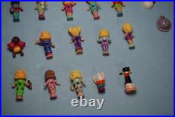 HUGE Lot Vintage Polly Pocket Figures Animals & Accessories Rare HTF OVER 80 pcs