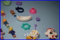 HUGE Lot Vintage Polly Pocket Figures Animals & Accessories Rare HTF OVER 80 pcs