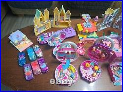 HUGE Lot Vtg Polly Pocket Playsets With Figures & Accessories