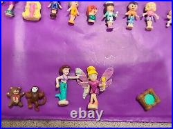 HUGE Lot of Rare Vintage Bluebird Polly Pocket Figures Over 70 Pieces Total