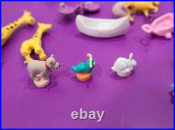 HUGE Lot of Rare Vintage Bluebird Polly Pocket Figures Over 70 Pieces Total