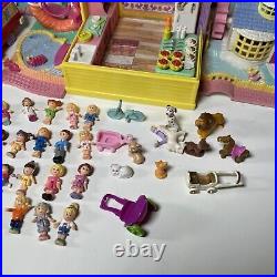 HUGE Lot of Vintage Bluebird Polly Pocket 61 Figures Accessories 21 Playsets
