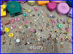 HUGE Polly Pocket Bundle 160+ Dolls / Accessories 50+ Playsets Vintage Bluebird