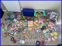 HUGE Polly Pocket Bundle 160+ Dolls / Accessories 50+ Playsets Vintage Bluebird