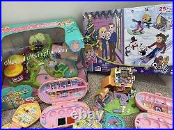 HUGE Polly Pocket Bundle 160+ Dolls / Accessories 50+ Playsets Vintage Bluebird