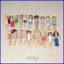 HUGE Polly Pocket Lot Figures, Dolls, Clothes, Accessories