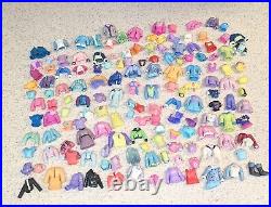 HUGE Polly Pocket Lot Figures, Dolls, Clothes, Accessories 200+