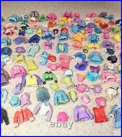 HUGE Polly Pocket Lot Figures, Dolls, Clothes, Accessories 200+