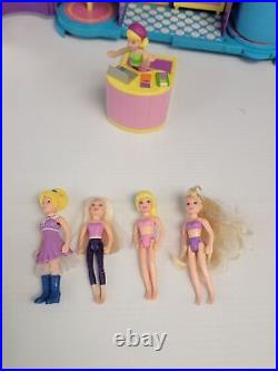 HUGE Polly Pocket Lot Figures Dolls Clothes Shoes Accessories Shop Boutique Bag