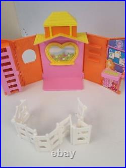HUGE Polly Pocket Lot Figures Dolls Clothes Shoes Accessories Shop Boutique Bag