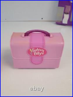 HUGE Polly Pocket Lot Figures Dolls Clothes Shoes Accessories Shop Boutique Bag