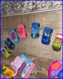 HUGE VTG Lot Polly Pocket Dolls, Play Sets, Clothing/Shoes/Accessories & Cars