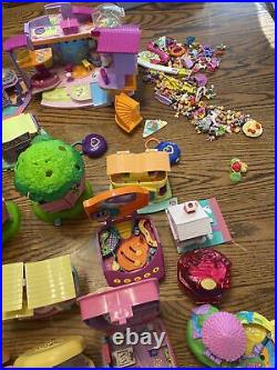 HUGE Vintage Lot Polly Pockets Collection! Compacts, Houses, Dolls & Accesories