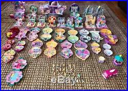 HUGE Vintage Lot of 33 BLUEBIRD Polly Pocket Houses & Compacts 1980-1990 LOT 2