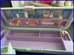 HUGE Vintage Polly Pocket BlueBird Toy Lot Houses Figures 1989 1991