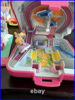 HUGE Vintage Polly Pocket BlueBird Toy Lot Houses Figures 1989 1991