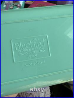 HUGE Vintage Polly Pocket BlueBird Toy Lot Houses Figures 1989 1991