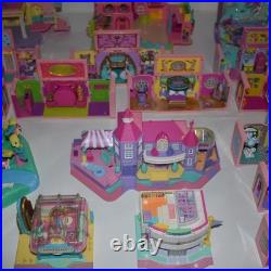 HUGE Vintage Polly Pocket BlueBird Toy Lot Houses Figures Acc 1994 1995 etc
