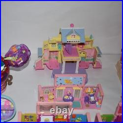 HUGE Vintage Polly Pocket BlueBird Toy Lot Houses Figures Acc 1994 1995 etc