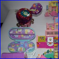 HUGE Vintage Polly Pocket BlueBird Toy Lot Houses Figures Acc 1994 1995 etc